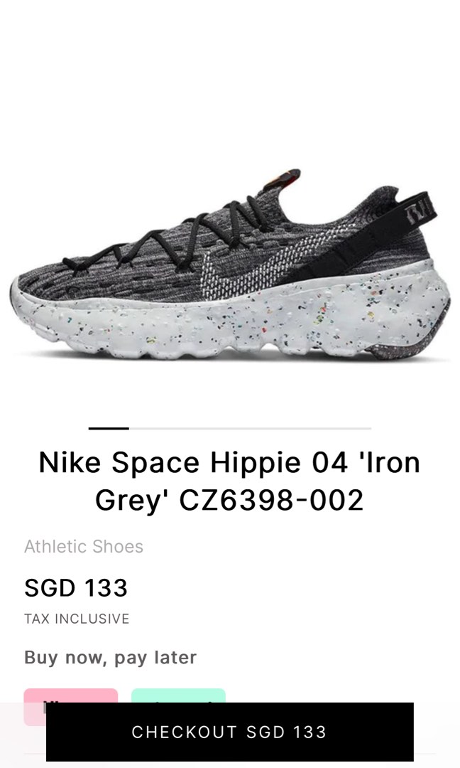 Nike Space Hippie 04 Men s Fashion Footwear Sneakers on Carousell