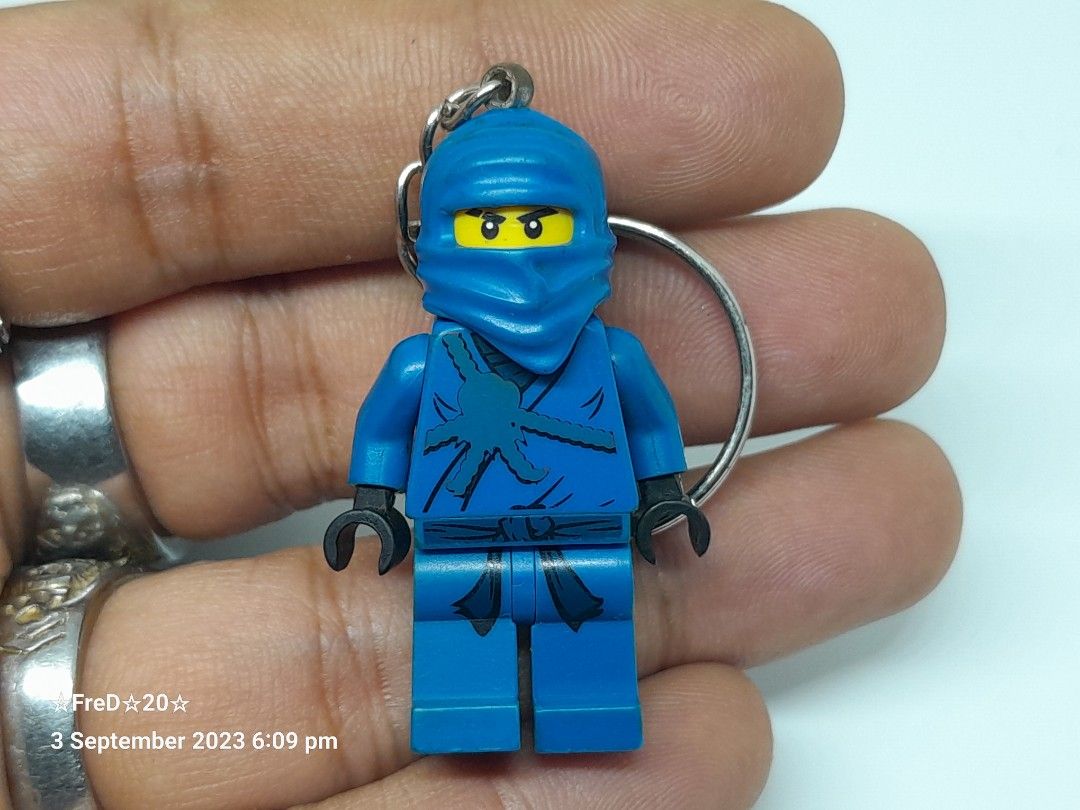 Ninjago Jay Lego Figure Keychain on Carousell