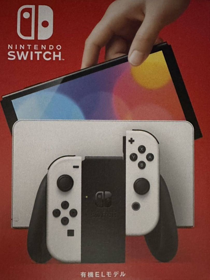 Nintendo Switch OLED 白, 電子遊戲, 電子遊戲機, Nintendo 任天堂