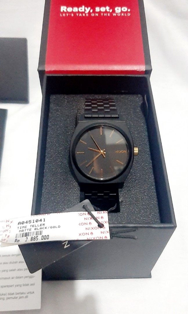 Nixon Time Teller Matte Black A0451041