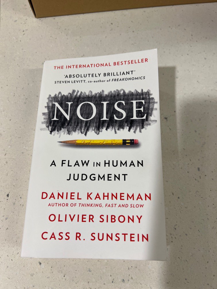 Noise Daniel kahneman, Hobbies & Toys, Books & Magazines, Fiction