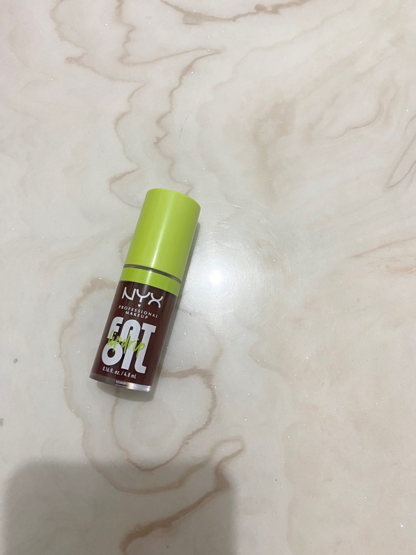Nyx Lip Oil Status Update, Kesehatan & Kecantikan, Rias Wajah di