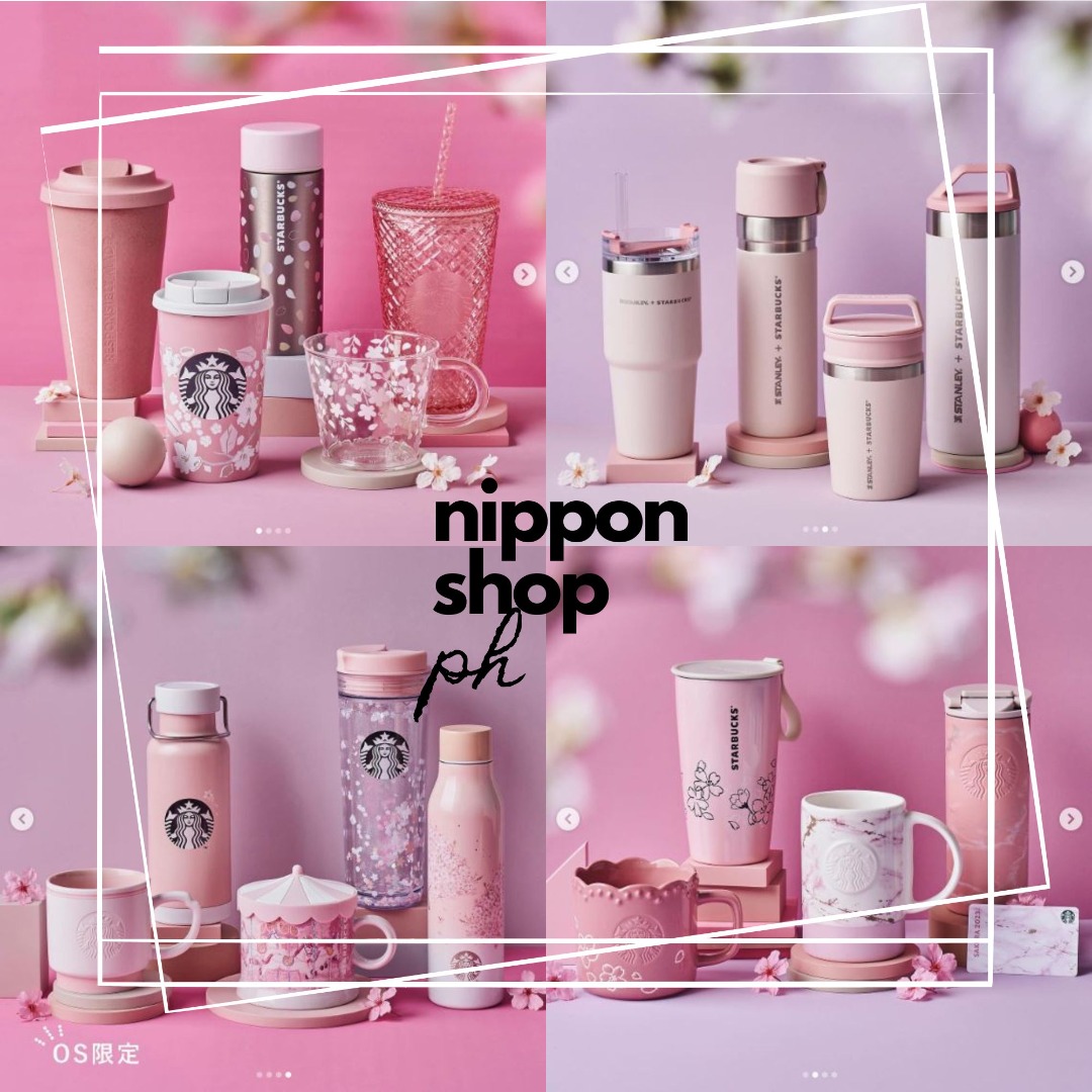 PRE ORDER 2023 Starbucks Japan Cherry Blossom Season Sparkling Pink Pl
