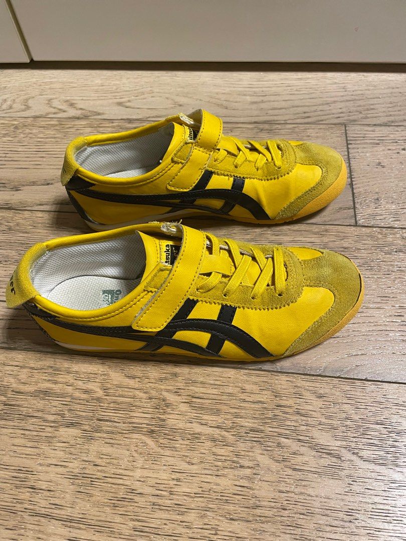 Onitsuka yellow top shoes