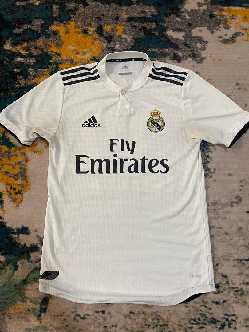 Original Adidas Real Madrid 2018 19 Home Shirt Kit Jersi Jersey Isco