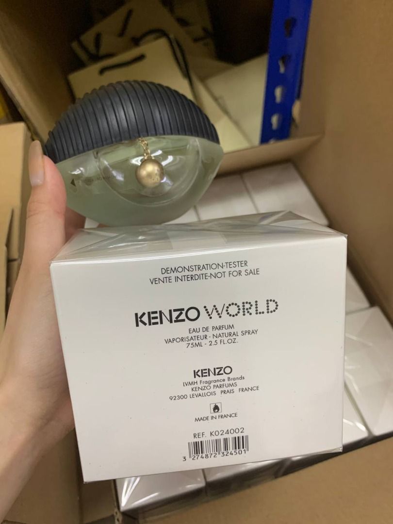 ORIGINAL KENZO WORLD EDP 75ML FOR WOMEN TESTER
