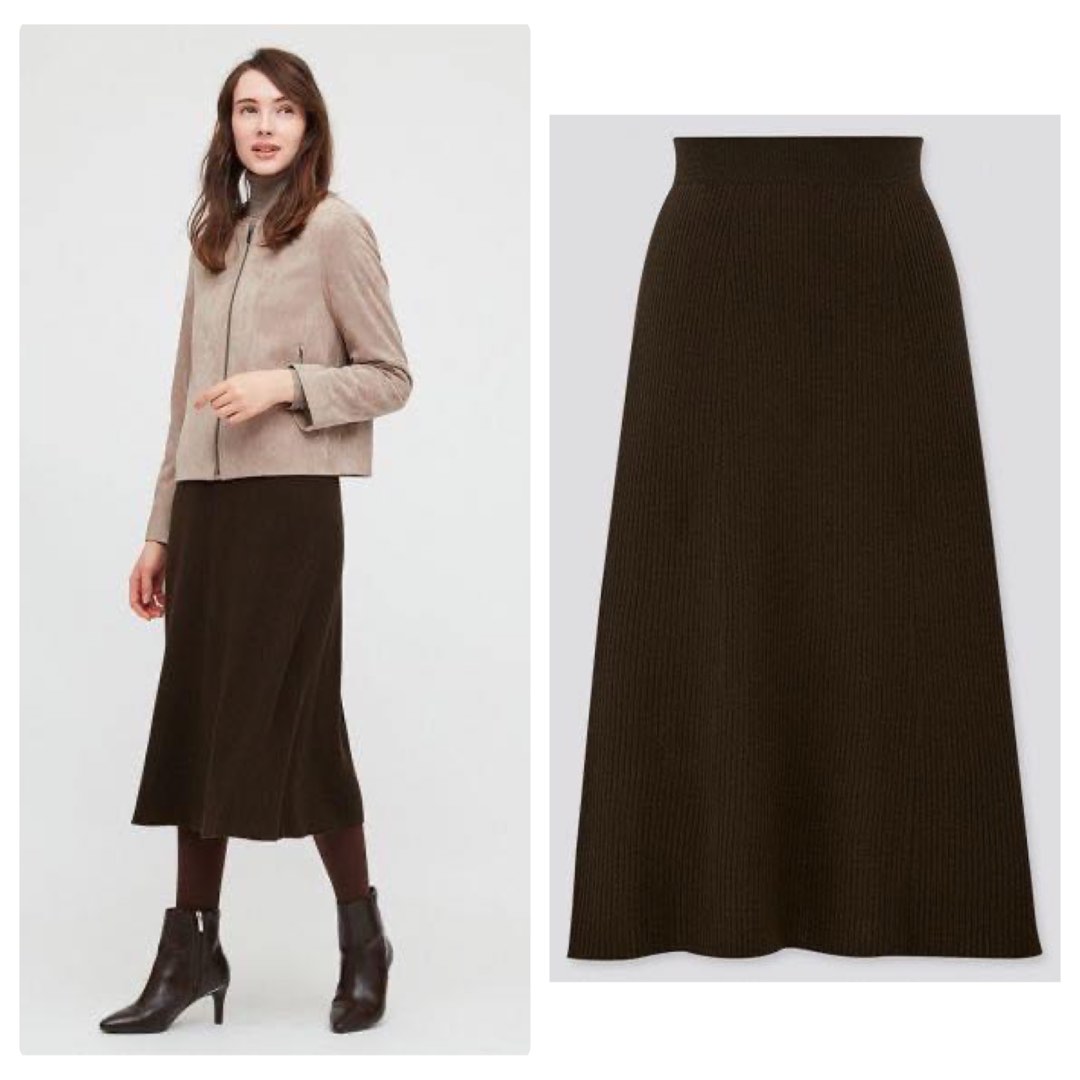 Long wool 2025 skirt 3d