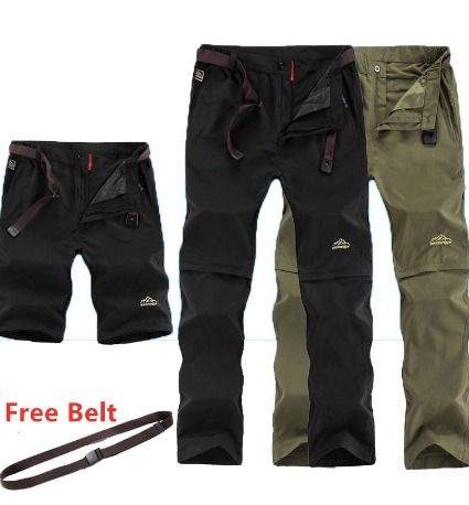  NATUVENIX Hiking Pants for Men, Quick Dry Travel Pants