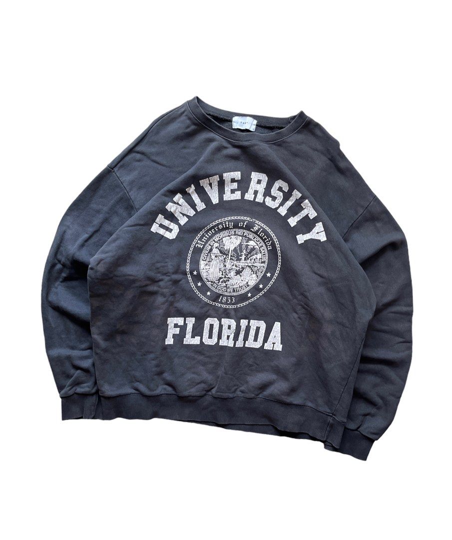 Oversized university sweatshirt discount