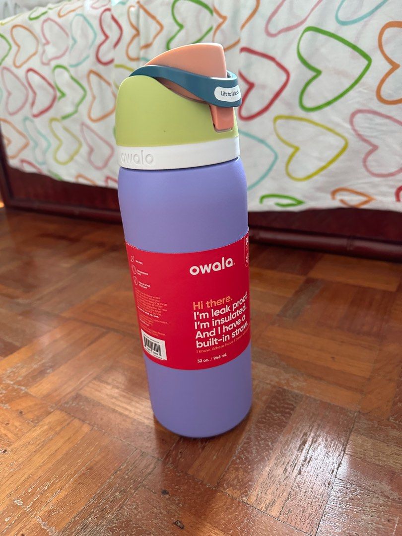 Retro Boardwalk Owala FreeSip Water Bottle - 32 Oz.