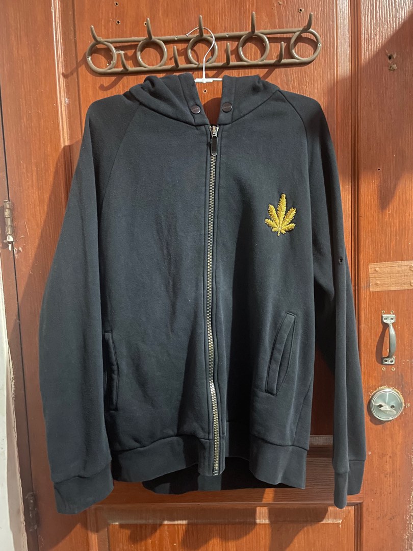 Palm angels weed hoodie best sale