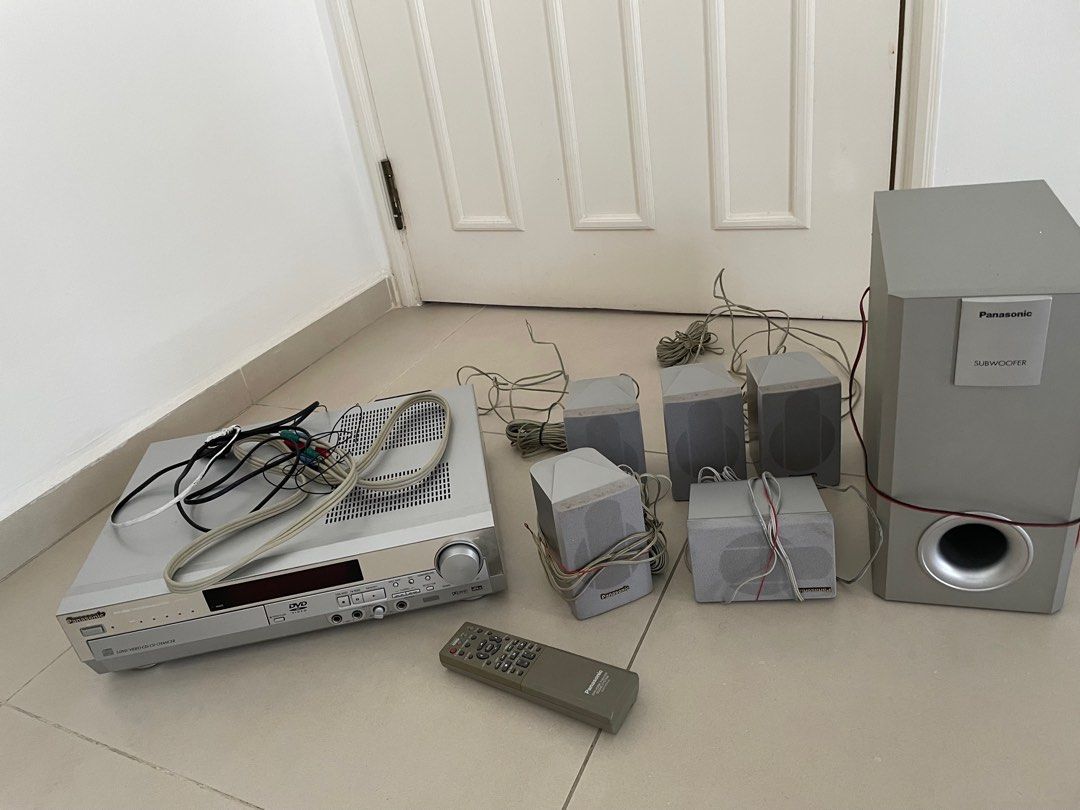 Panasonic 5 DVD CD player TV Home Appliances TV