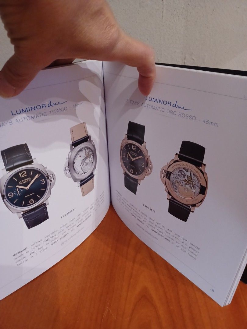 PANERAI Catalog 20182019 ( 191 pages ), Hobbies & Toys, Books