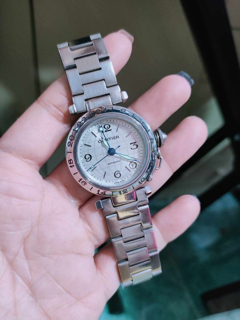 Must de cartier sales watch quartz japan movt