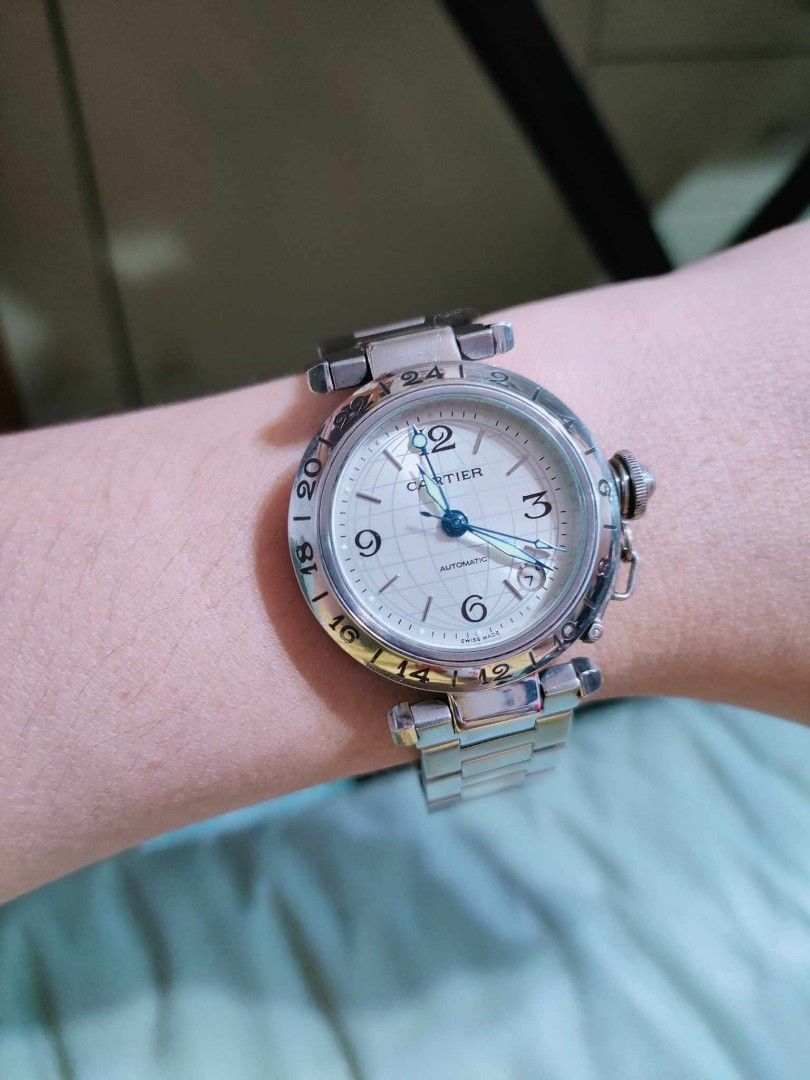 Must de cartier clearance watch quartz japan movt