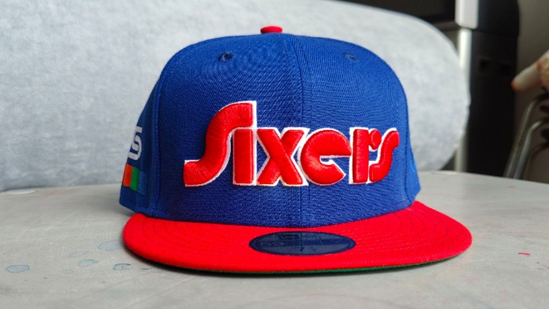 Sixers fitted hot sale hats