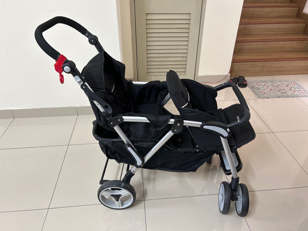PL double stroller Babies Kids Going Out Strollers on Carousell