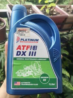 AUTOMATIC TRANSMISSION FLUID :PLATINUM ATF DX 111