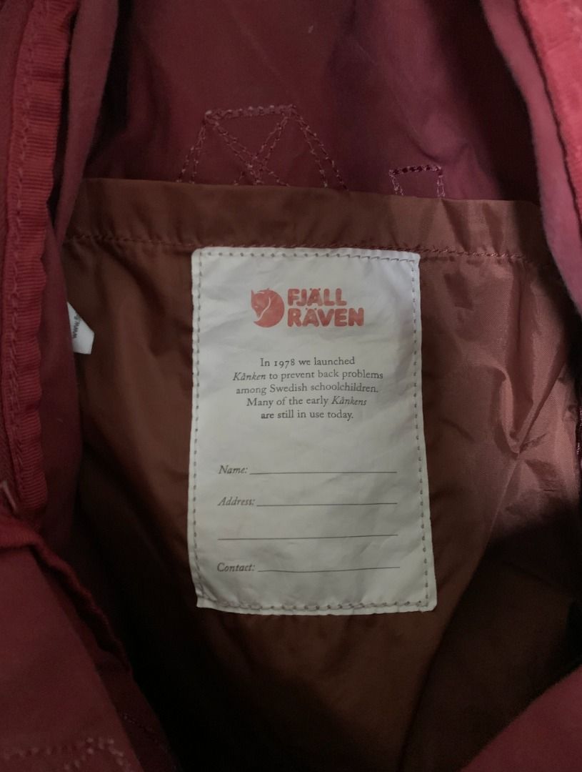Preloved Fjallraven Kanken Classic Backpack (Category: Backpacks) located in Manila. Submitted by lms235 (Listing ID 1252588482, Image 3). Description: .