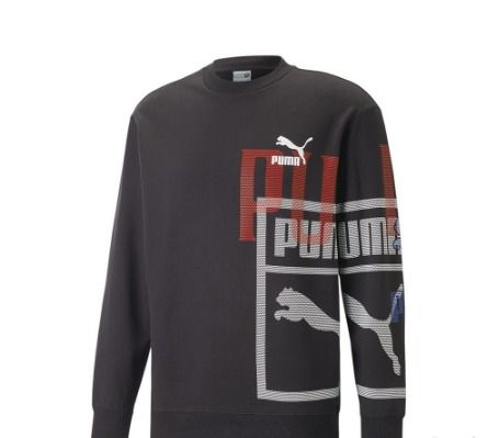 Puma full sleeve printed men's sweatshirt hot sale