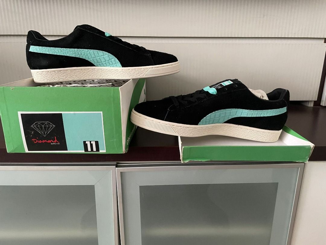 Puma x diamond supply suede 2025