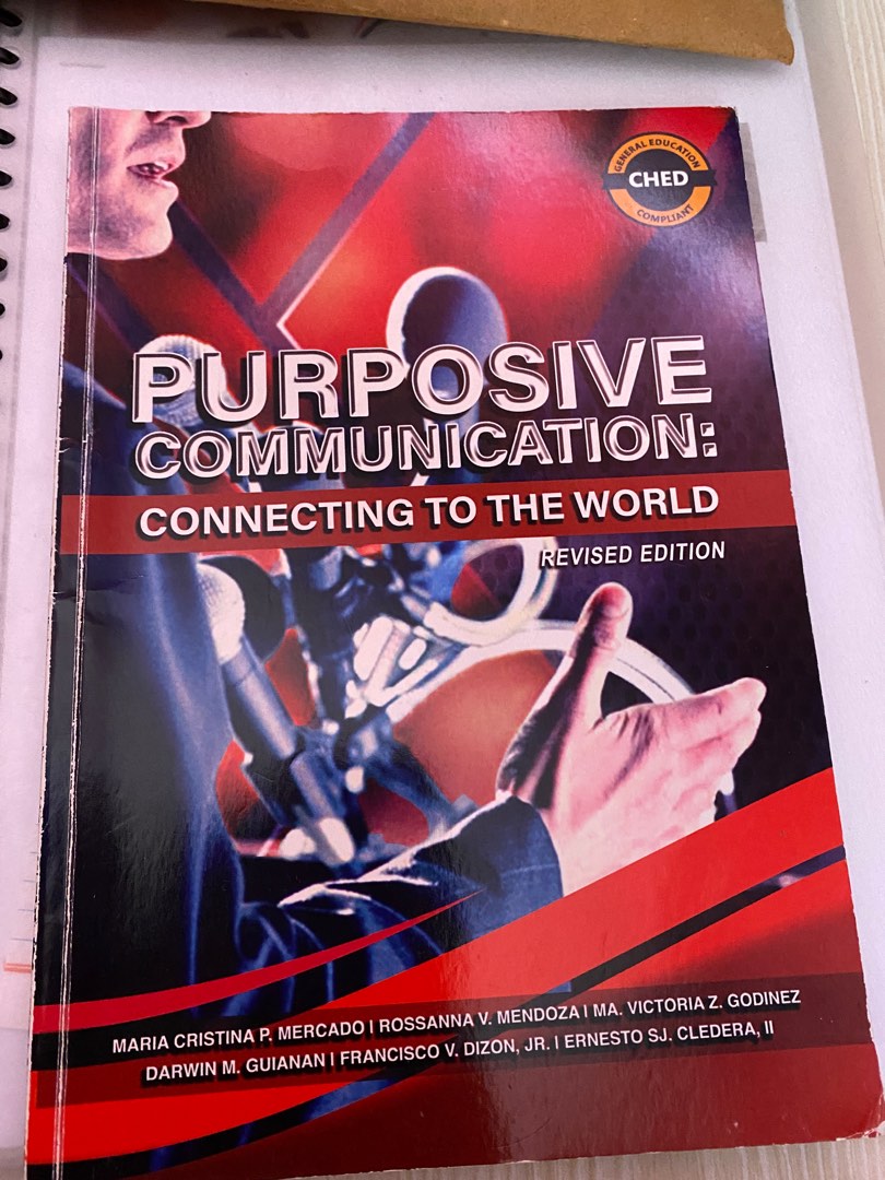 Purposive Communication, Hobbies & Toys, Books & Magazines, Textbooks ...