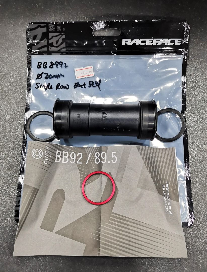 Raceface Cinch BB92 Bottom Bracket 30MM Double Row EXT Seal - The