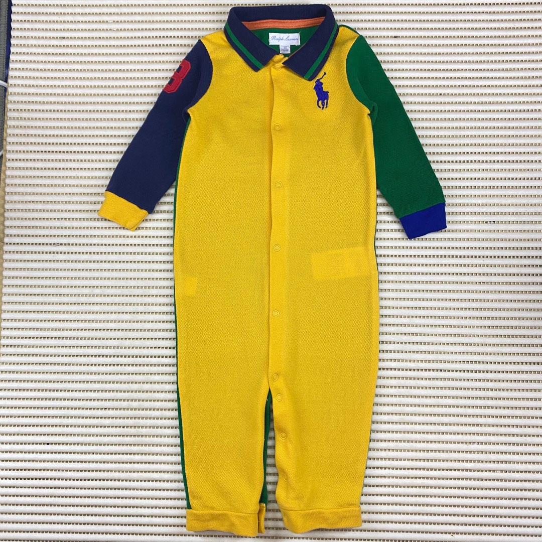 Ralph lauren shop yellow jumpsuit