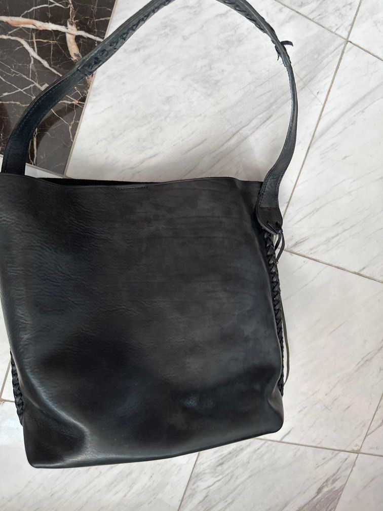 Ralph lauren discount leather holdall
