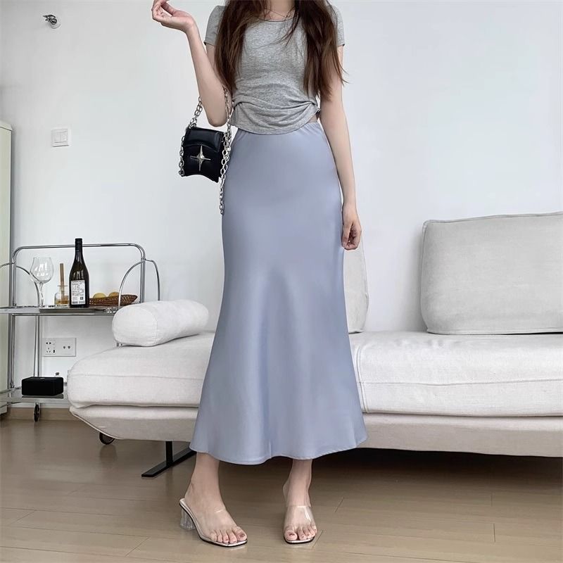 Plus size long skirts xl online