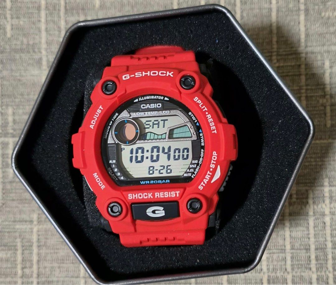 G shock g7900 red hot sale