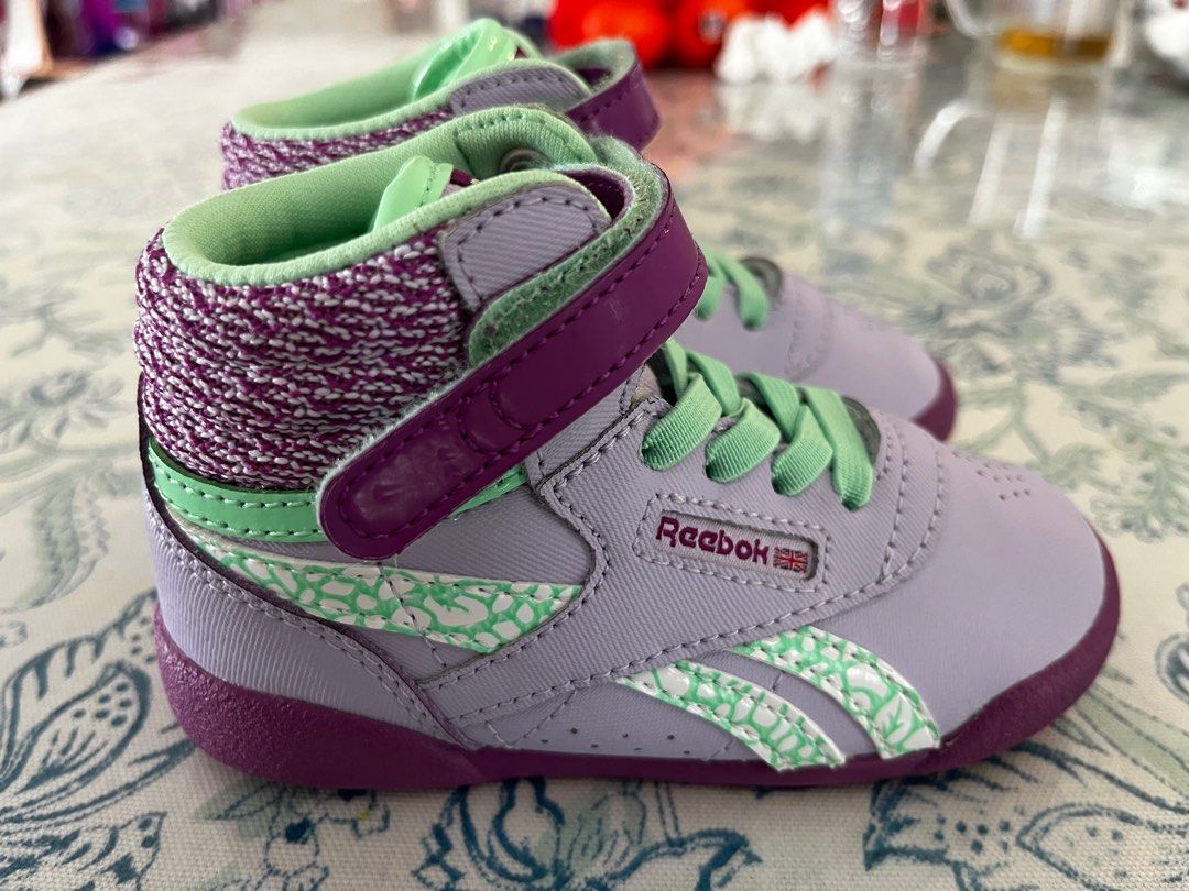 Kids reebok freestyle hotsell