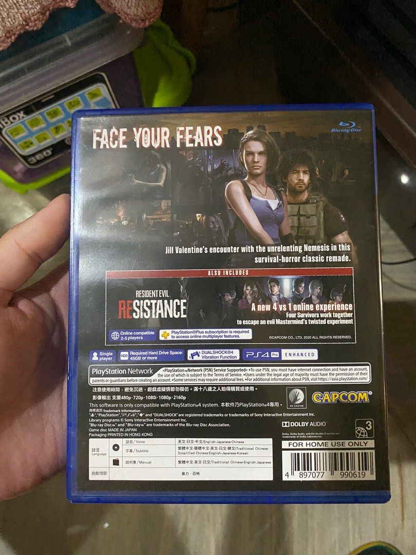 Resident evil 3 remake ps4 (Category: PlayStation) located in Caloocan City. Submitted by karljram (Listing ID 1252594783, Image 2). Description: .