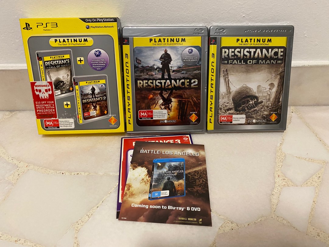 Resistance Fall of Man Resistance 2 Video Gaming Video Games