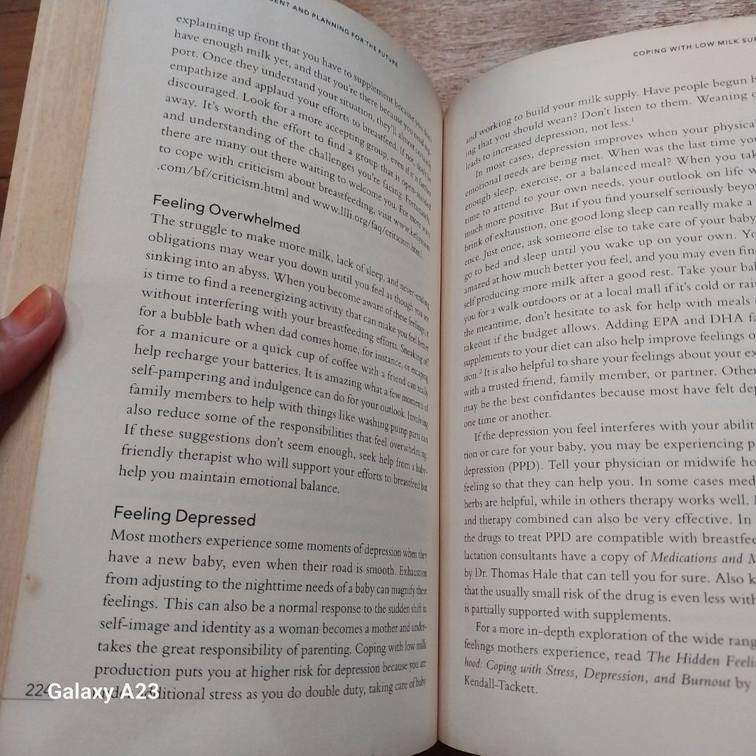 RM18 The Breastfeeding Mother's Guide to Making More Milk, Hobbies