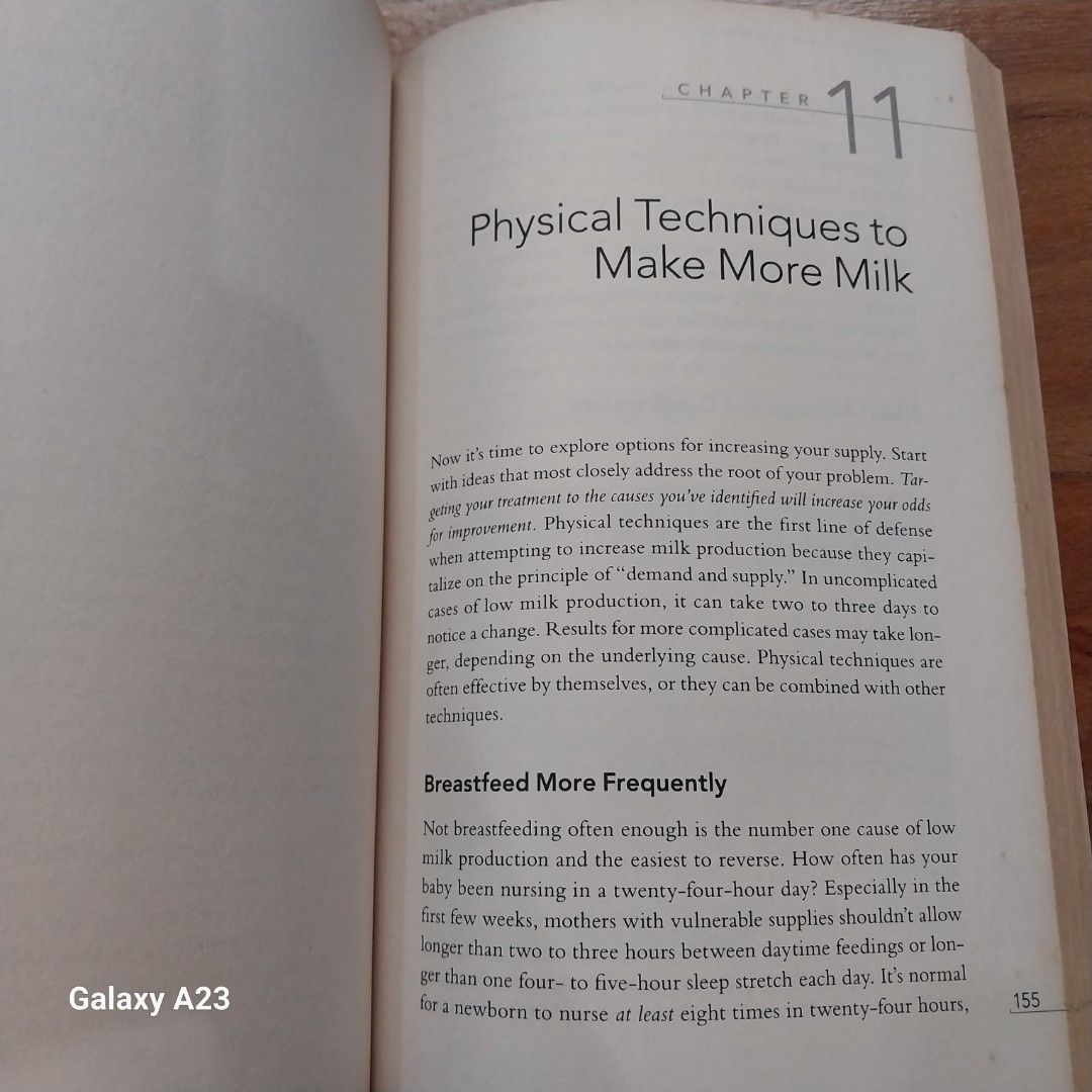 RM18 The Breastfeeding Mother's Guide to Making More Milk, Hobbies