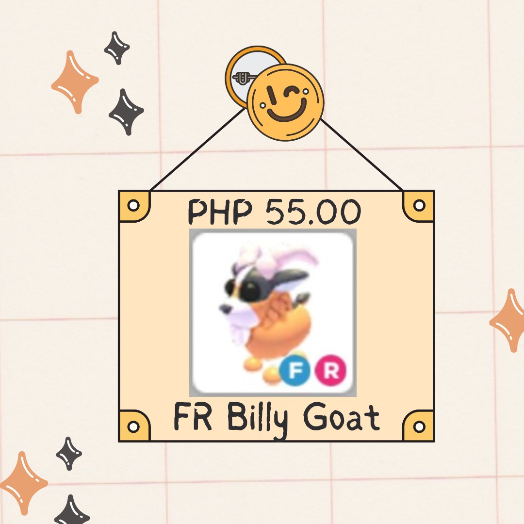 Billy Goat, Trade Roblox Adopt Me Items