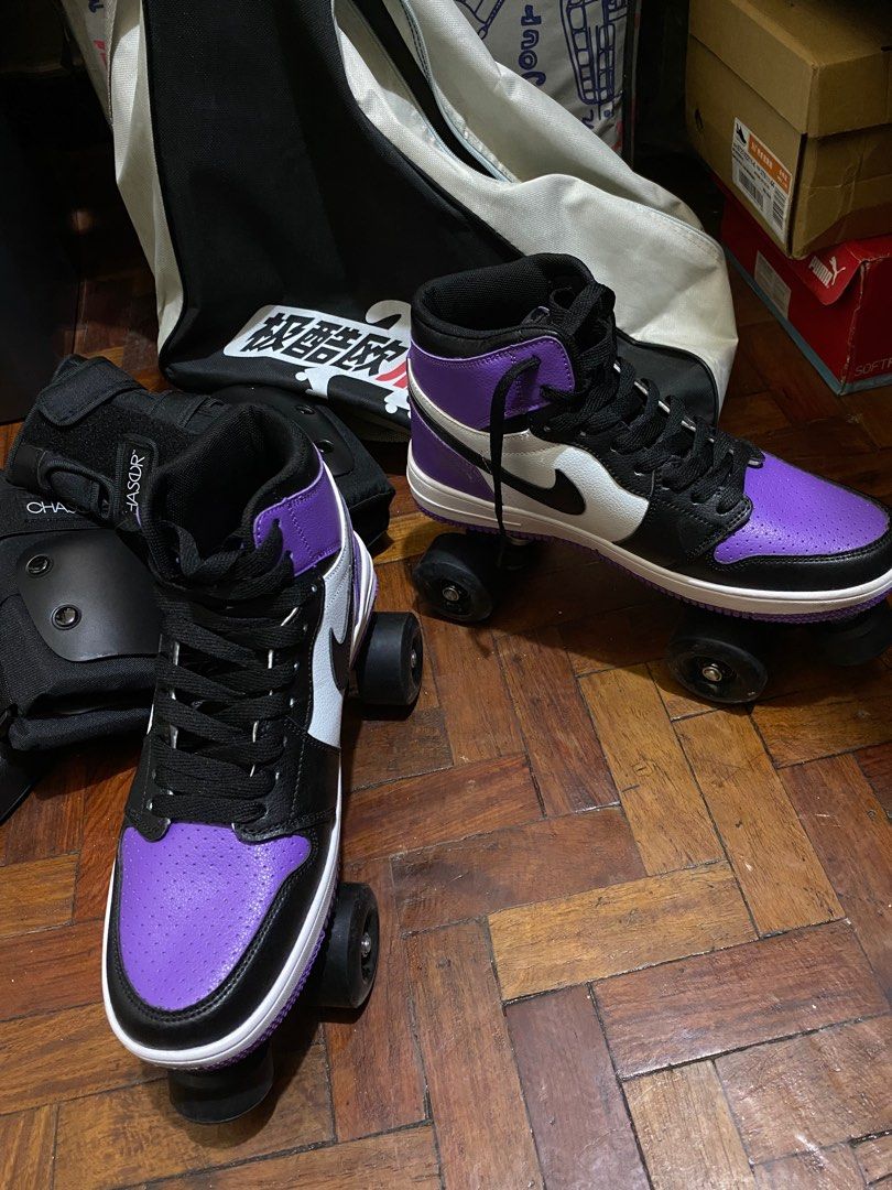 Sneaker Roller skates 4 wheels double row custom Sports