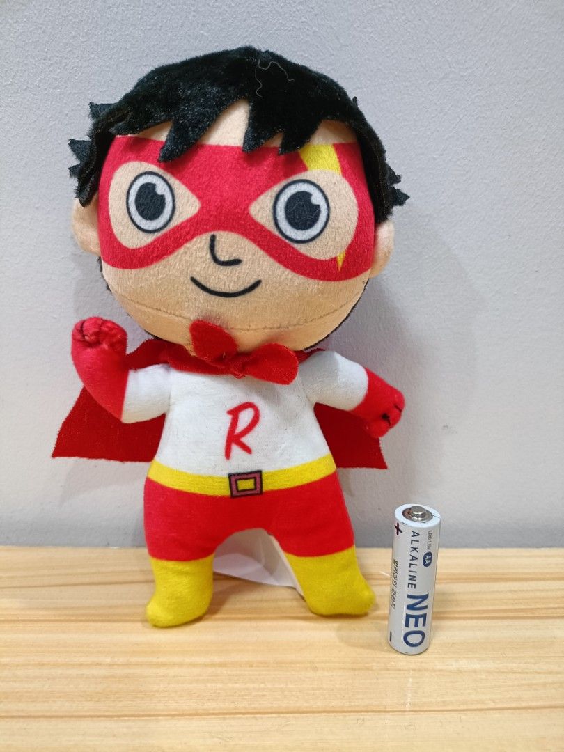 Ryan's World Plush Toy (Category: Plushies & Soft Toys) located in Quezon City. Submitted by babylianne (Listing ID 1252783889, Image 1). Description: Original Ryan's World Plush Toy Ryan Medium - 380 ❌SOLD Ryan Big - 650 ❌️ SOLD Ryam L - 560 In Excellent Condition Actual Photo Posted AS IS - What you see is what you get.