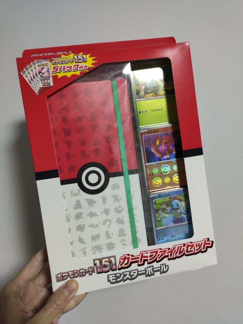 Pokmon 151 Japanese Card File Set (Final in Mint), Hobbies & Toys, Toys &  Games on Carousell