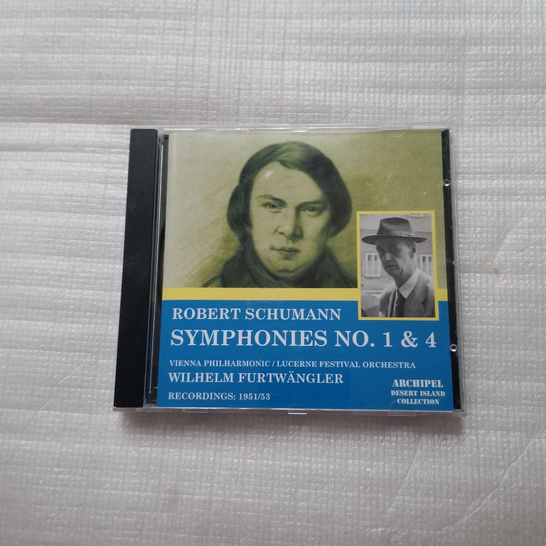 Schumann - Symphony Nos. 1 & 4 (Furtwangler, Archipel德國版), 興趣