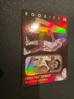 SCOTTIE BARNES RC 2021-22 Panini Chronicles Draft Picks Gala Rookies