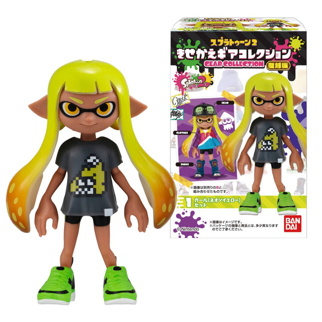 SEP PO] Splatoon 2 Kisekae Gear Collection Reprint Edition スプラ