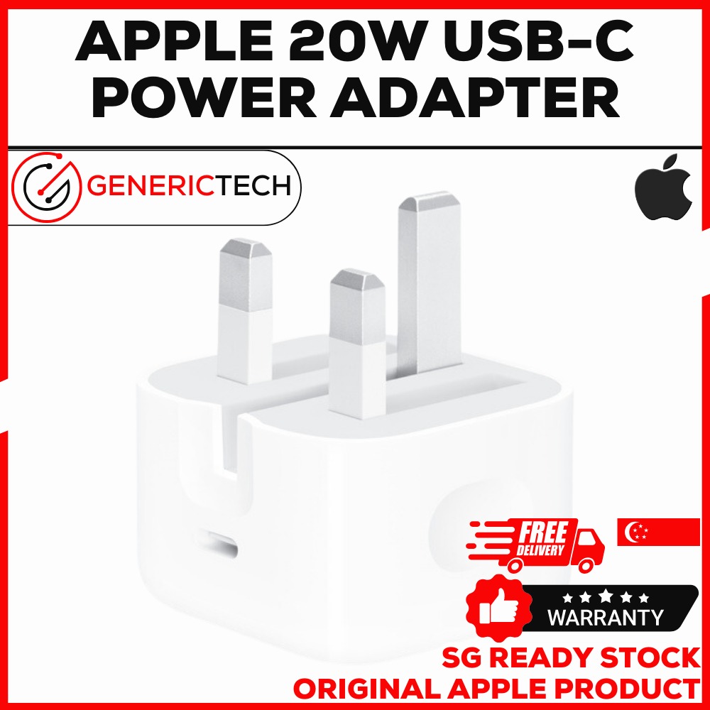 (SG CHEAPEST) Original Apple 20W USBC Power Adapter Super Fast