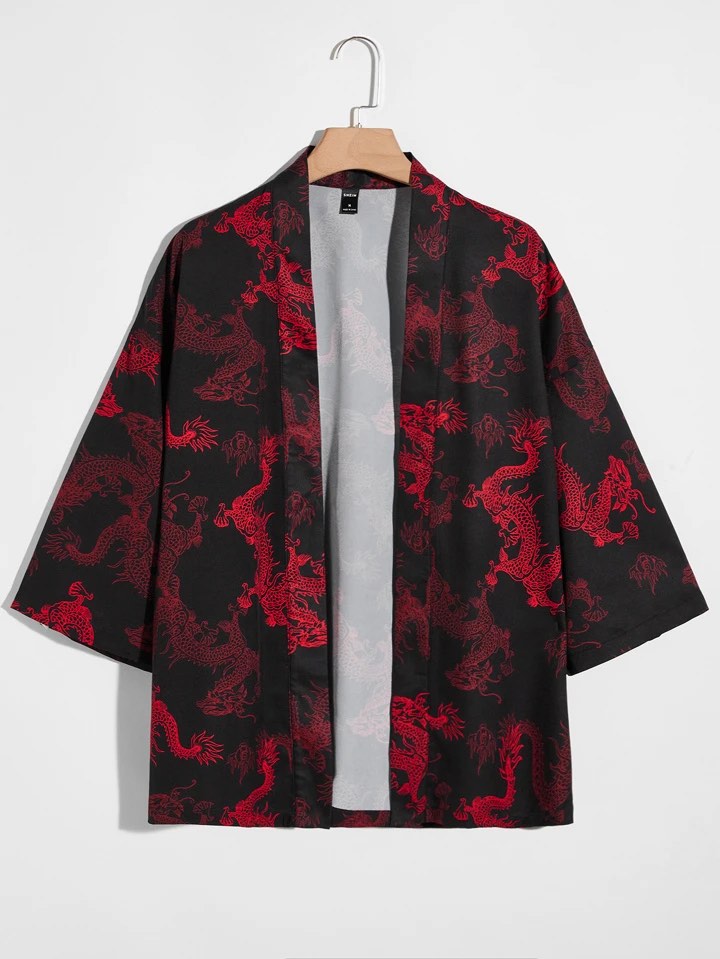 Red Dragon Kimono Jacket