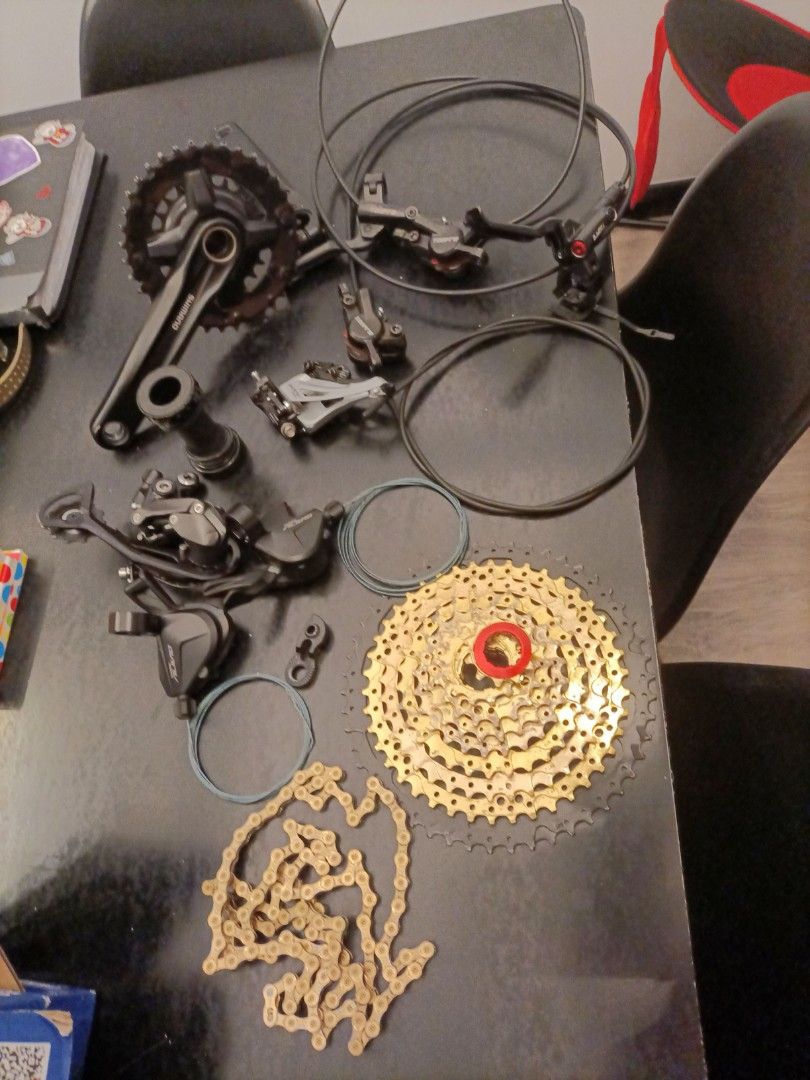 Shimano alivio outlet 2x9 groupset