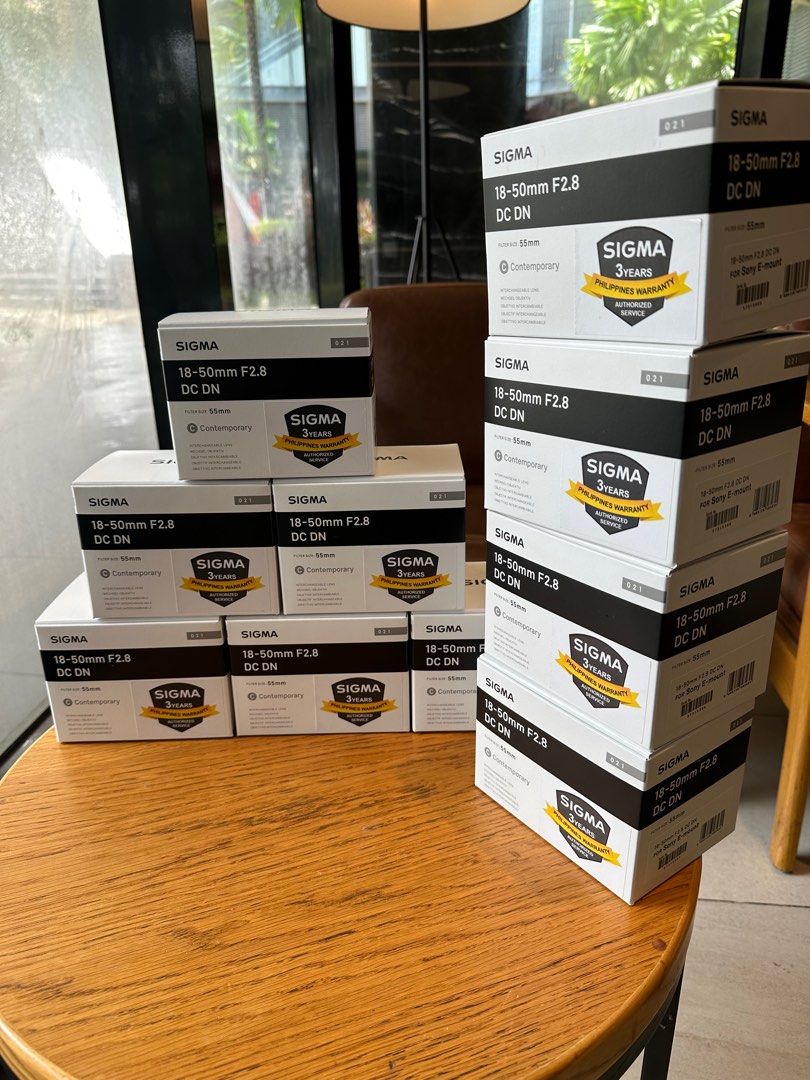 Sigma 16mm 30mm and 18-50mm (Category: Lens & Kits) located in San Pedro. Submitted by gadgetmasterph (Listing ID 1252778542, Image 1). Description: brandnew sigma lens for sony a6700 sony a6600 sony a6500 sony a6400 sony a6300 sony a6100 sony zve10 sony fx30.