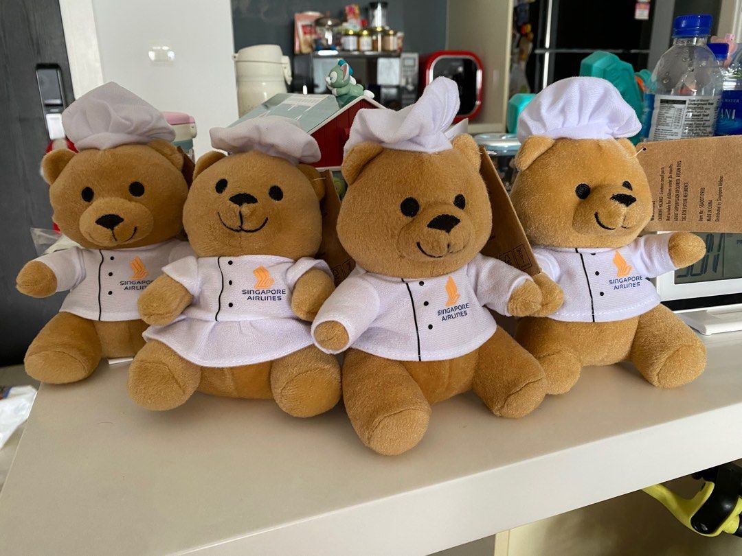 Singapore airlines shop teddy bear