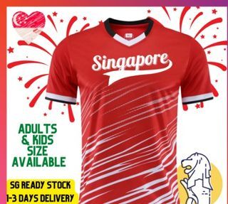 New Singapore National Team jerseys to go on sale from 9 December