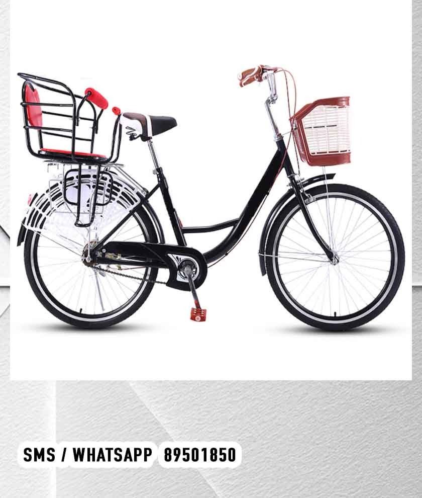 SINGLE SPEED 7 SPEED Vintage bike Lady bicycle women child food